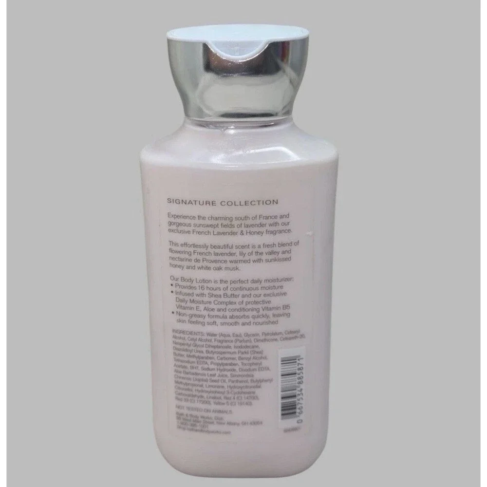 Bath & Body Works French Lavender & Honey Body Lotion 8oz (236ml) HTF